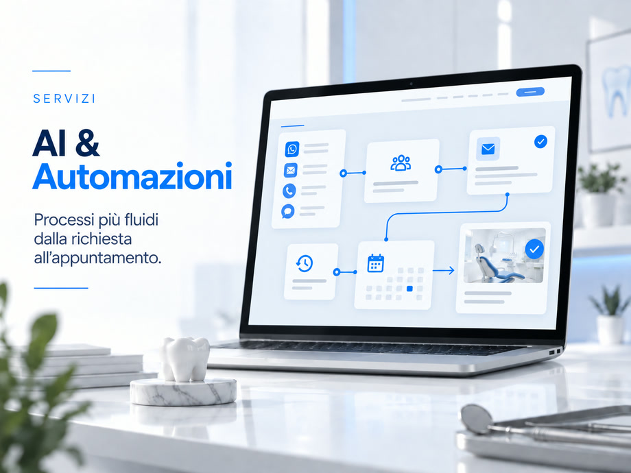 Flusso automatizzato dal contatto all’appuntamento in agenda