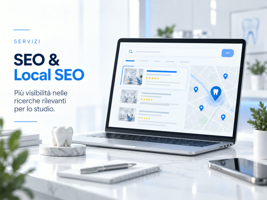Risultati di ricerca Google e presenza locale di uno studio dentistico